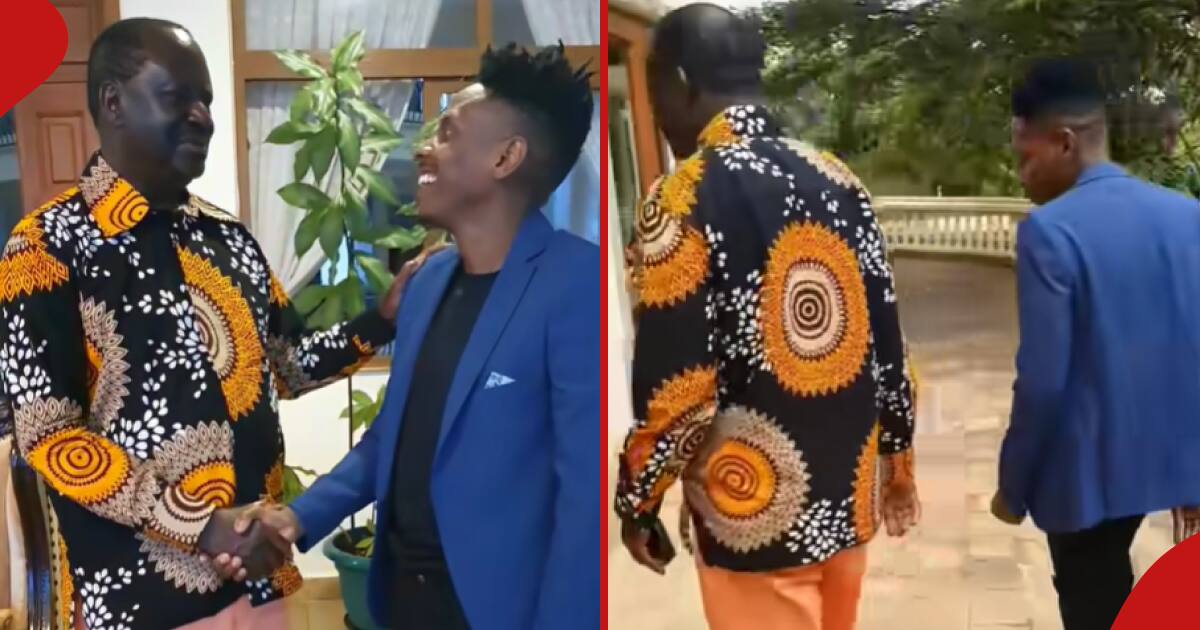 Next Lang'ata MP? Speculations As Eric Omondi Spends Weekend With Raila ...