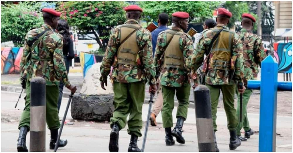 GSU officer. Photo: Kenya Police.