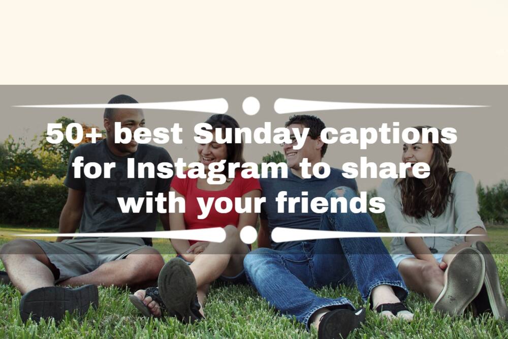 Sunday captions for Instagram