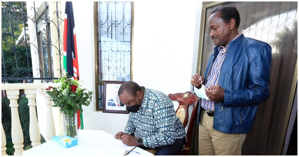 Kalonzo Musyoka reaffirmed his support for ODM leader Raila Odinga.