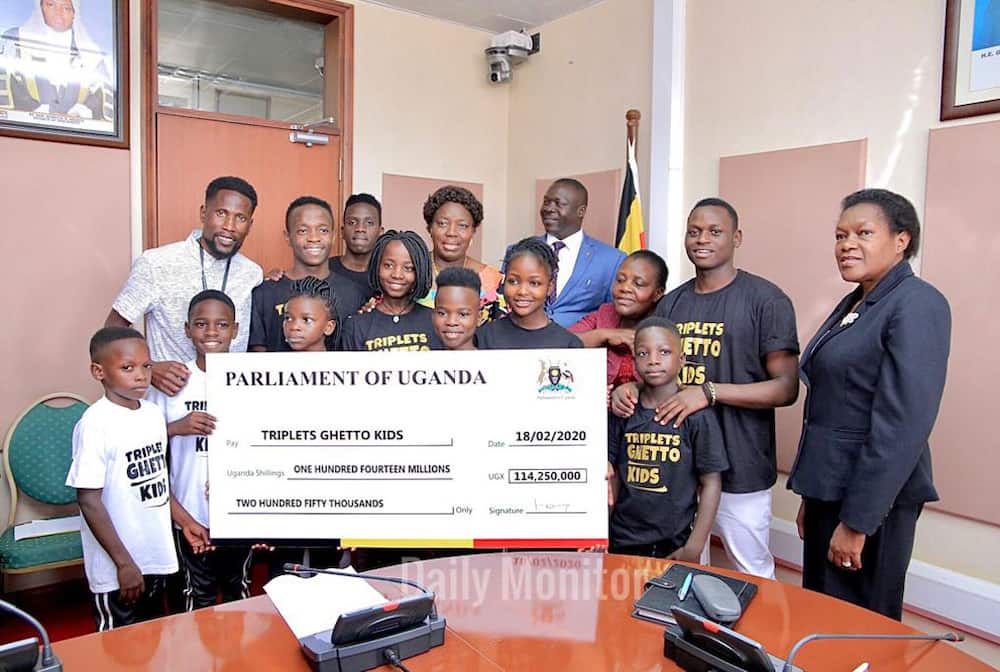 Ugandan MPs hands sensational Ghetto Kids KSh 3.1 to save their home