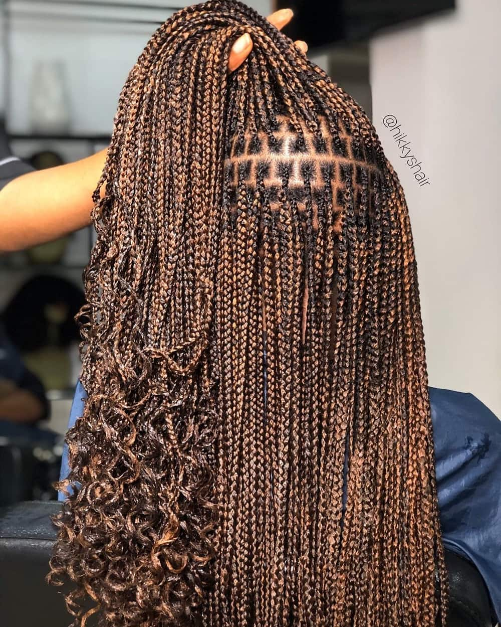 20 Sexy Micro Braids Hairstyles Pictures Ke