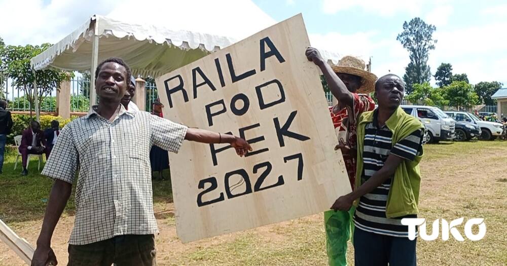 Raila Odinga supporters.