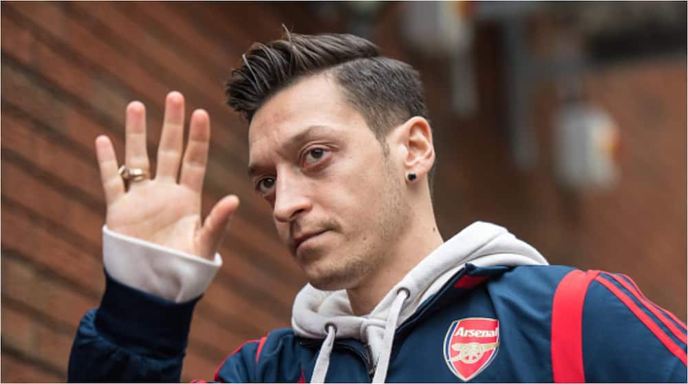 Mersut Ozil spotted with Istanbul Basaksehir manager Buruk amid transfer rumours