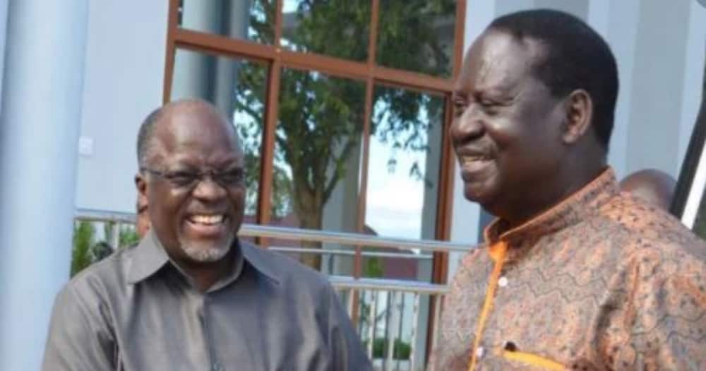 ODM leader Raila Odinga said he helped the late John Magufuli fight corruption in his government.