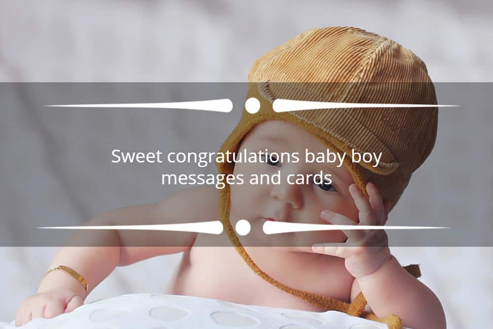 congratulations baby boy messages