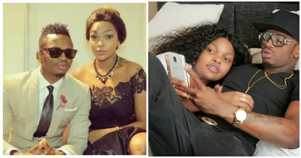 Diamond wonders what would happen if he never part ways with Wema Sepetu.