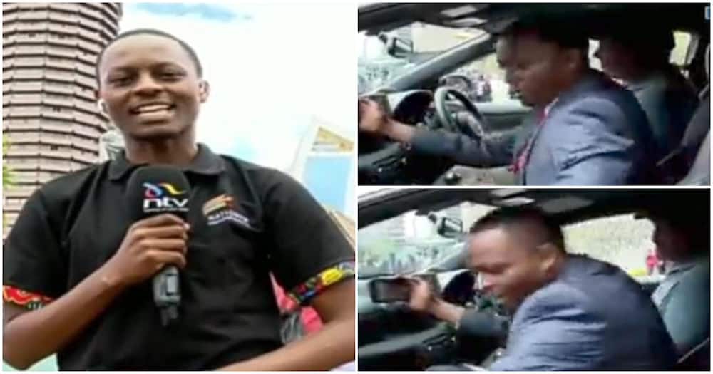 NTV Reporter Hilariously Wails in Fear During Adrenaline Rush Ride with Carl Tundo at Motor Expo