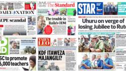 Kenyan Newspapers Review for February 15: ODM Rebel MPs to Meet Rigathi Gachagua