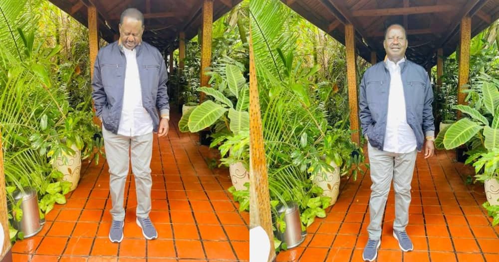 Raila Odinga has lately put on outfits synonymous with the youths.