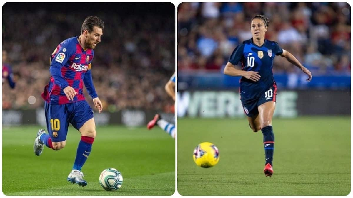 Football Gender Pay Gap: Lionel Messi Earns 272 Times Carli Lloyd Pay