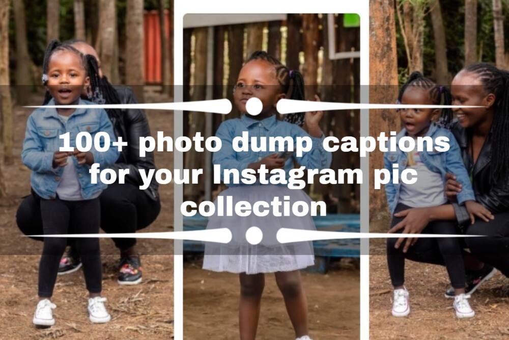 Photo dump captions