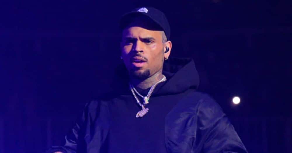 A TikTok user broke up with his girlfriend because of Chris Brown. Image: Prince Williams.