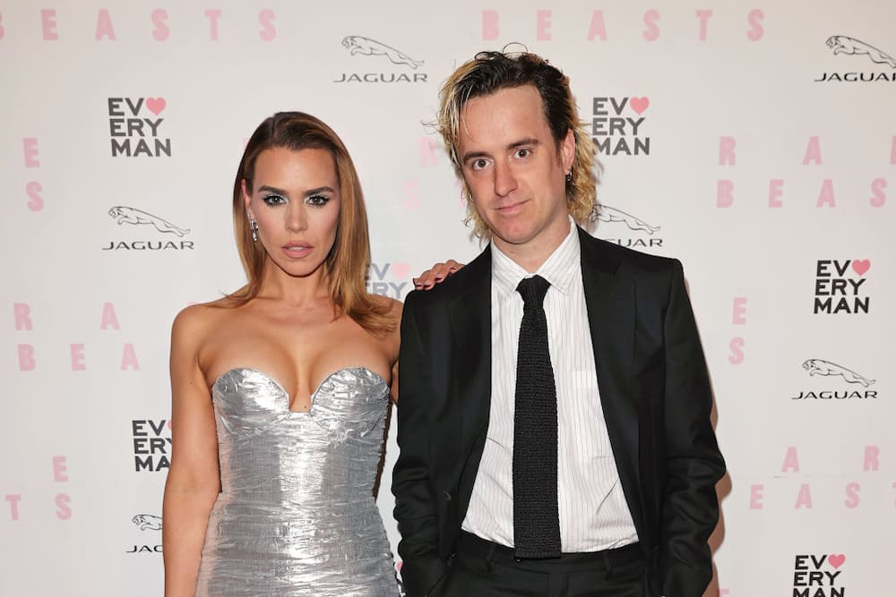 Billie Piper and Johnny Lloyd at the red carpet gala screening of Billie Piper's directorial debut "Rare Beasts"