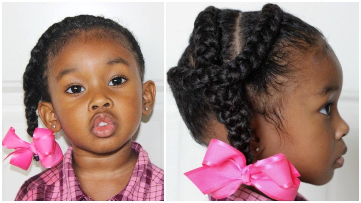 50+ beautiful African braids for kids: nice hairstyles to try - YEN.COM.GH