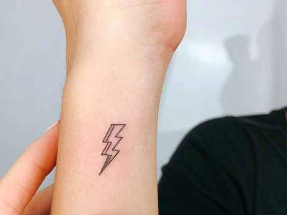 27 Concepts of Lightning Bolt Tattoos  Tattoo Twist
