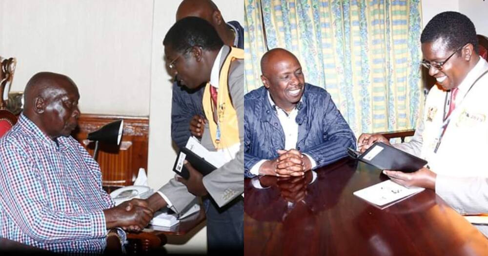Census 2019: Former president Daniel Moi counted at his Kabarak home