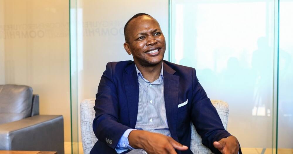 The “Please call me” inventor Nkosana Makate. Photo: Nkosana Makate.