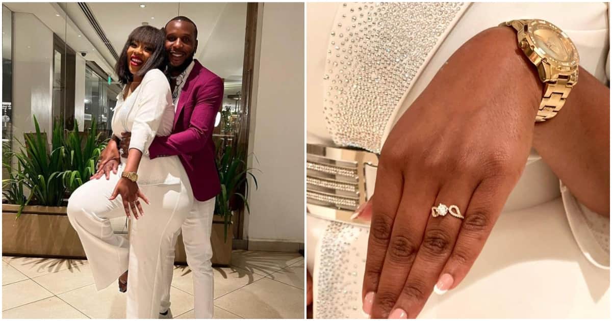 Davido's Fiancée, Chioma Flaunts Her Engagement Ring (Photos) - Celebrities  - Nigeria