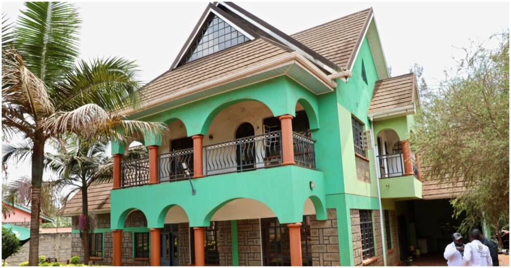 George Mwangi's Kiambu home