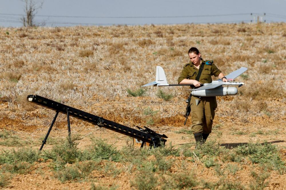 Each month, Israel uses drones above Gaza for 4,000 flying hours -- the equivalent of five of the unmanned aircraft permanently in the sky