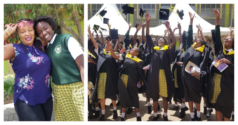 Single Mum Sheds Tears of Joy As Daughter Clears High School After Tumultuous Journey