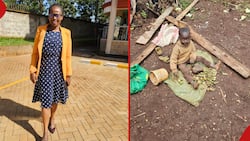 Embu Woman Touched by Boy Selling Macadamia Nuts to Help Jobless Dad Promises to Build Them House