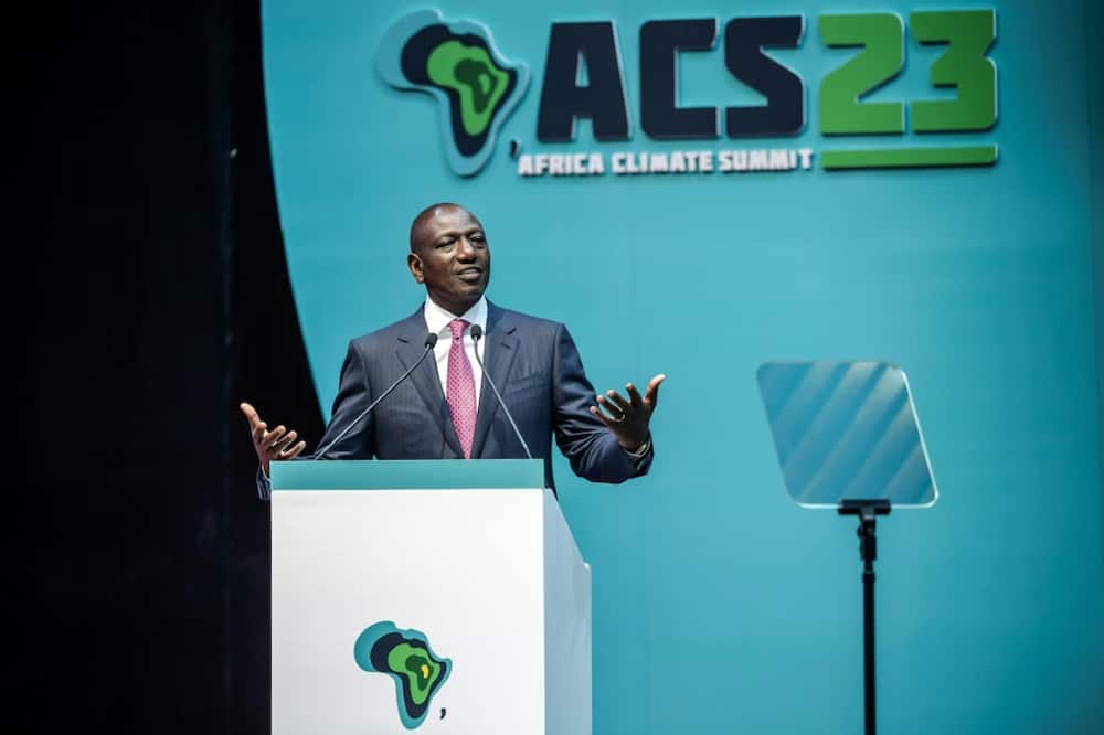 Kenyan President William Ruto said trillions of dollars in 'green investment opportunities' would be needed