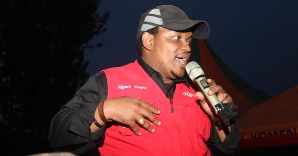Nyeri Town MP Ngunjiri Wambugu.