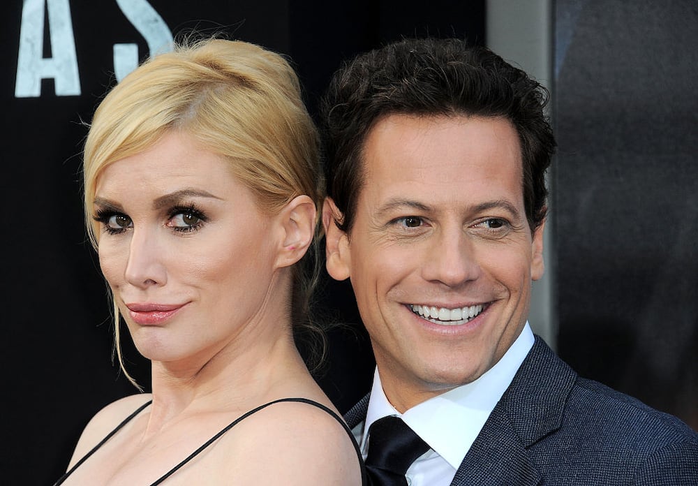 Ioan Gruffudd and Alice Evans at the Premiere Of Warner Bros. Pictures' "San Andreas"