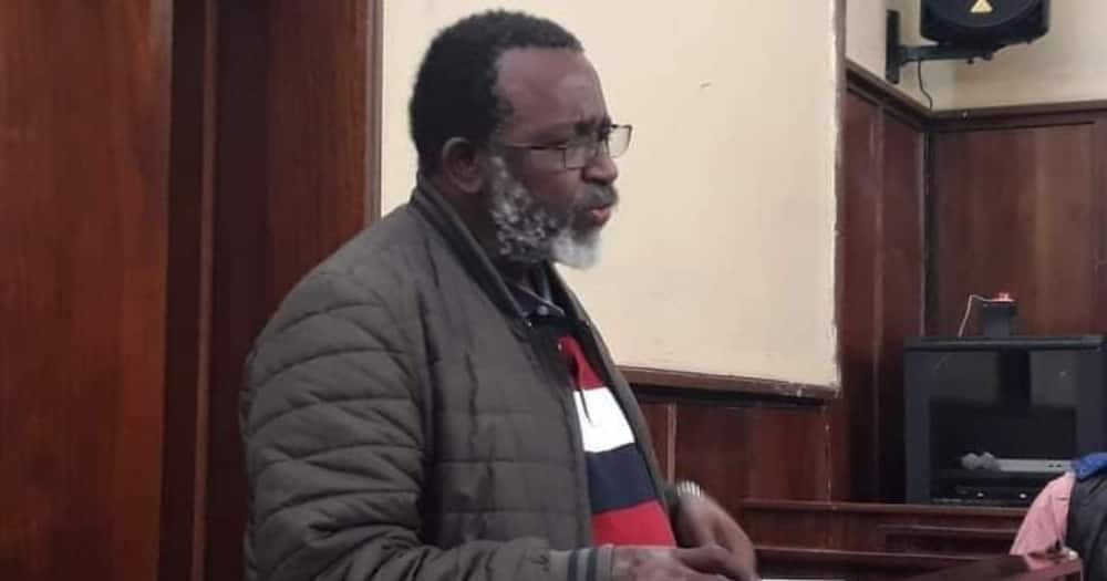 Senator Mithika Linturi in court. Photo: mchunoOne.