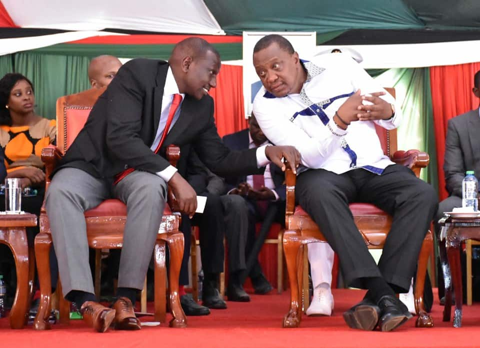 Uhuru hana habari wakora wamefanya mabadiliko chamani, DP Ruto asema