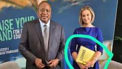 Fact Check: Photo Showing Uhuru Kenyatta Negotiating for Loan During Media Interview Is Doctored