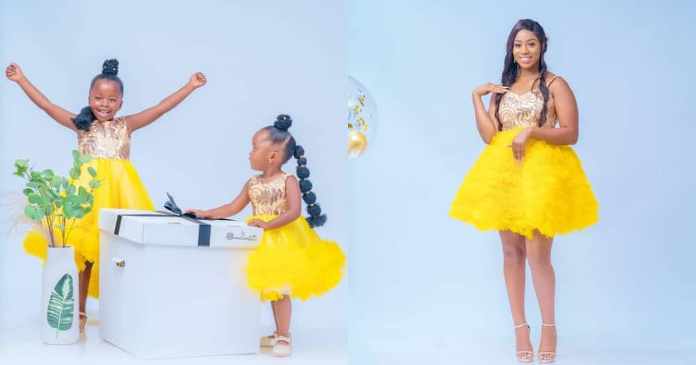 Our babies: Diana Marua cheerfully showers Mueni with love as Heaven turns 3