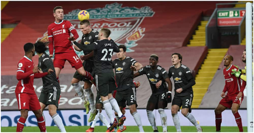 Man United snatch point at Liverpool to cement place at the top