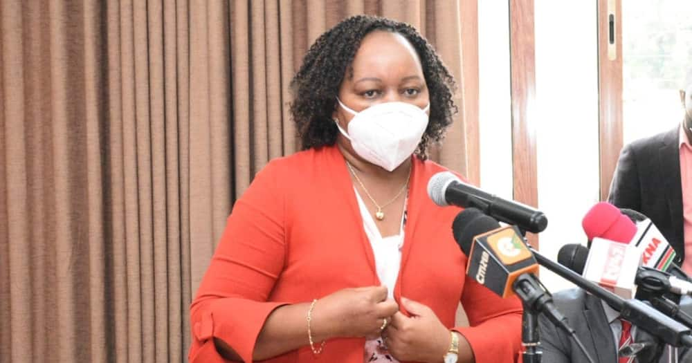 Kirinyaga Governor Anne Waiguru in a past address. Photo: Anne Waiguru.