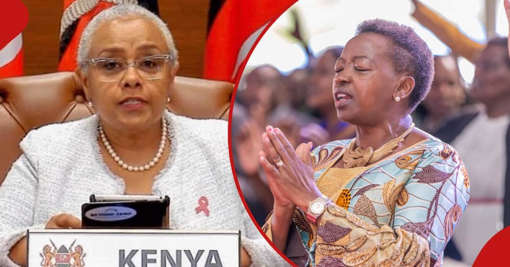 Margaret Kenyatta and Rachel Ruto