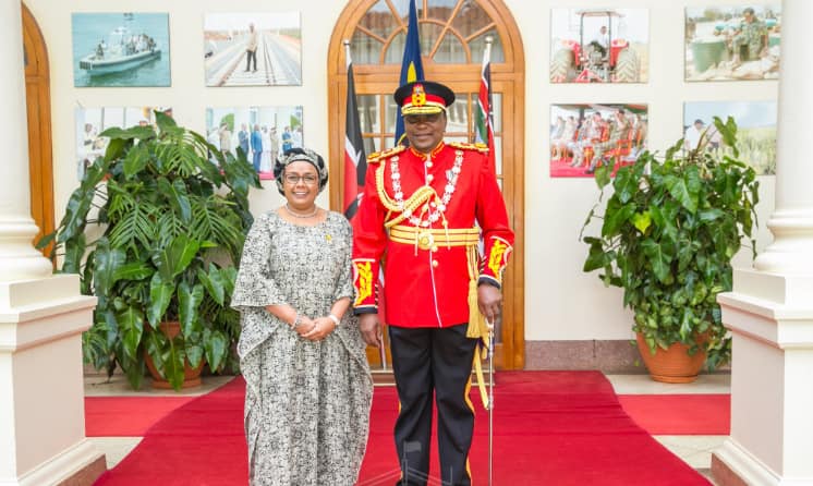 President Uhuru Kenyatta and First Lady Margaret Kenyatta during a past event. Photo: State House Kenya.