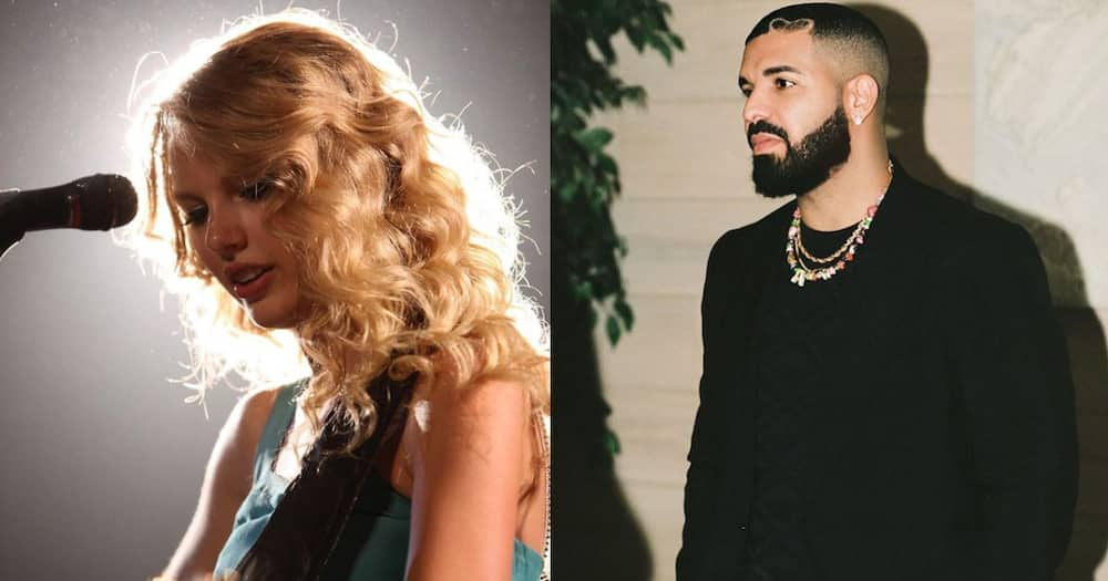 Taylor Swift and Drake.