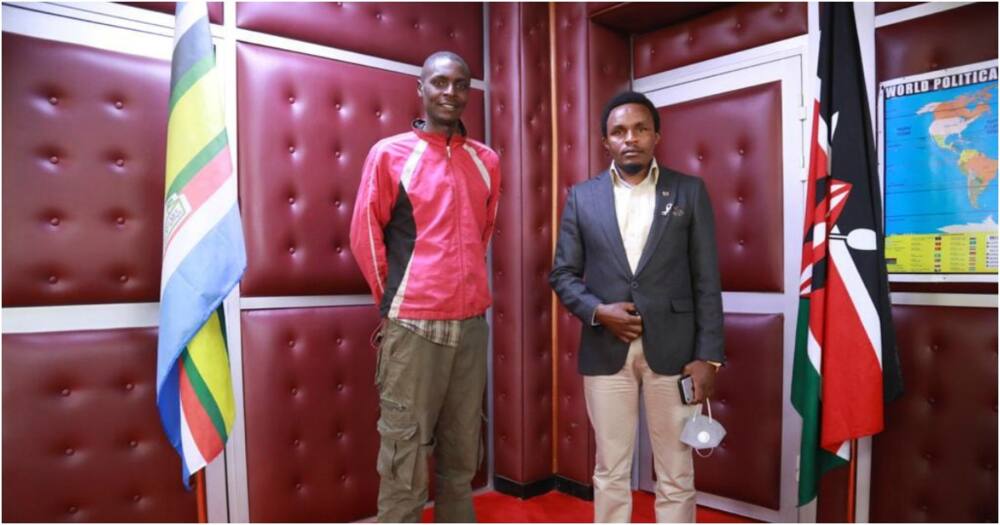 CAS Zack Kinuthia rescues 4th-year student who dropped out 5 years ago over fees from the streets