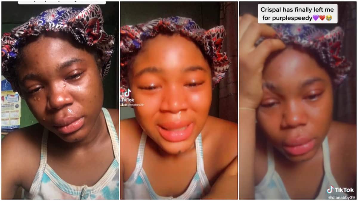 Sorry Dear”: Beautiful Lady Weeps Bitterly after Boyfriend of 7 Years  Dumped Her 