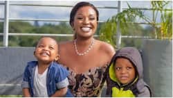 Frankie's Baby Mama Maureen Waititu Enjoys Quality Time with Their Sons in Lovely Homemade Clip