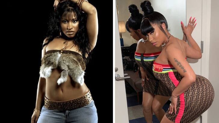 nicki minaj then and now