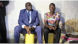 Video of George Magoha Sitting on Jerrycan during Visit to Push Student's Admission: "Servant Leadership"