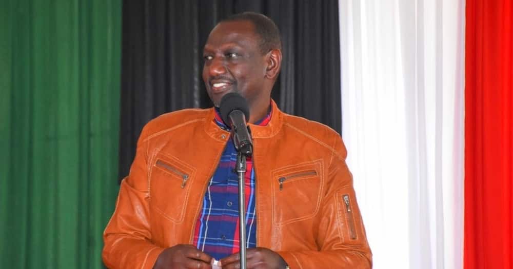 William Ruto speaks at a past event.