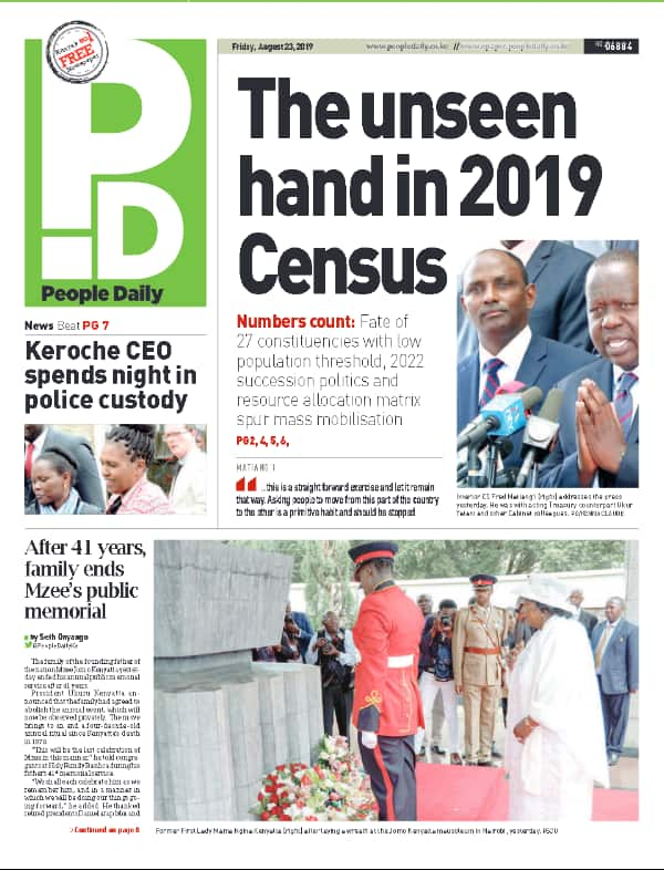 Kenyan newspapers review for August 23