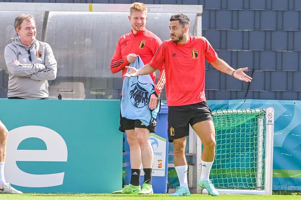 De Bruyne and Eden Hazard are major doubts for Belgium's last eight clash vs Italy. Photo: Getty Images.