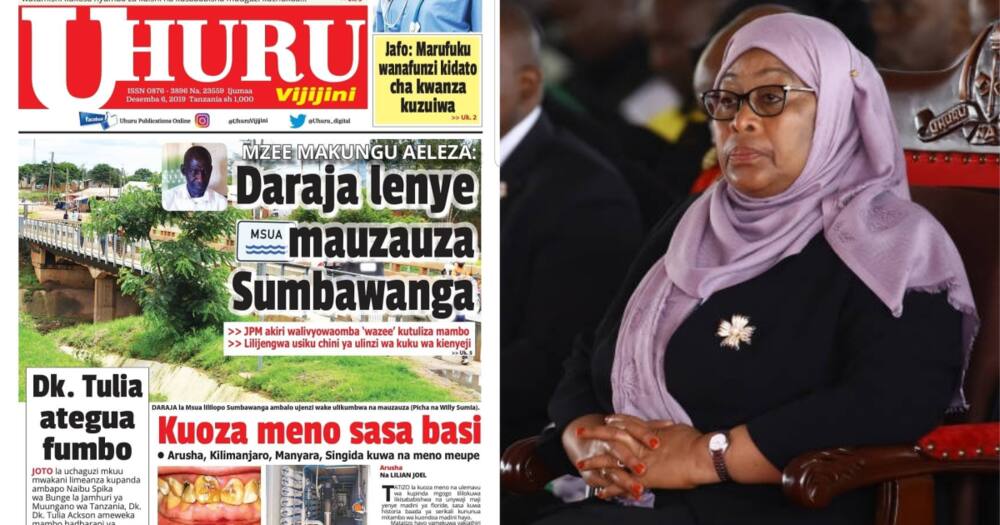 Suluhu recently revoked the suspension of other media houses that were shut by former president John Magufuli.