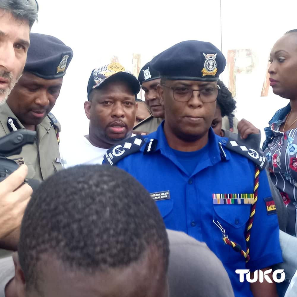 Police service dismisses reports police officer stole from colleague during Sonko's arrest