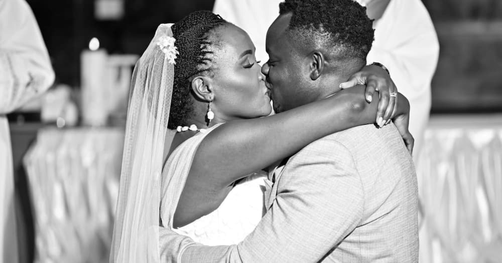 Photos of the beautiful wedding between Ferdinand Omondi and Caroline Njeri.